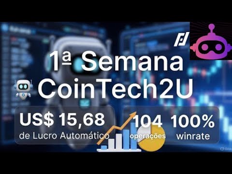 Resultado da Primeira Semana com o Robô CoinTech2U Operando na Bybit