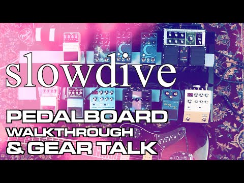 SLOWDIVE Inspired GUITAR PEDALBOARD SETUP — pedal partners