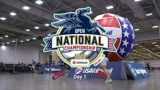2023 USA Volleyball Open National Championship | Dallas | Day 1 Highlights