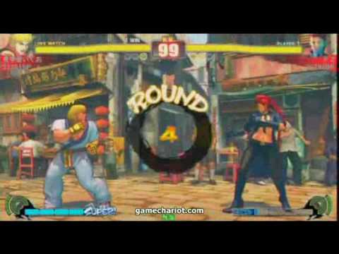 [SFIV] 見学会Ikuo (KE)　VS　FZ (VI)