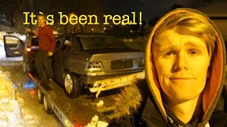 Saying Goodbye to my CRASHED BMW E36 323!