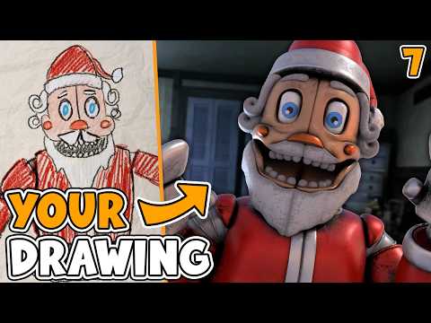 Turning YOUR Drawings Into FNAF Animatronics