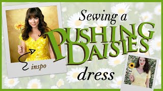 Sewing a "Pushing Daisies" Inspired Dress - Vintage Sewing Adventures with Miss MonMon