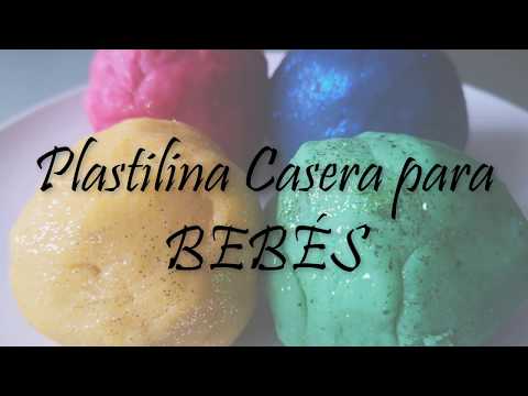 Plastilina casera y segura para peques