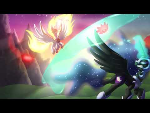 MLP:FiM:Daybreaker and nightmare Moon tribute