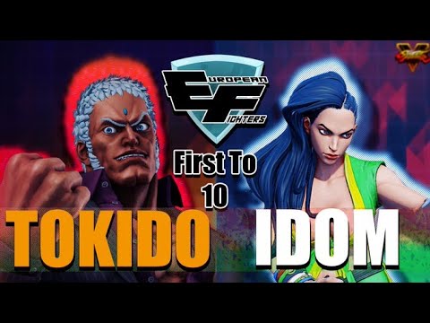 EVO CHAMP V CAPCOM CHAMP iDOM (Laura) VS TOKIDO (Urien) FT10
