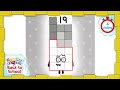 Numberblocks BacktoSchool Level Three All The Best Nineteen Moments FULL EPISODES