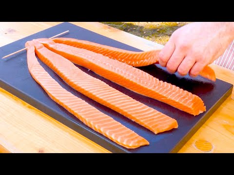 Das beste Grillrezept für Lachs | Gegrillter Lachs in Brot