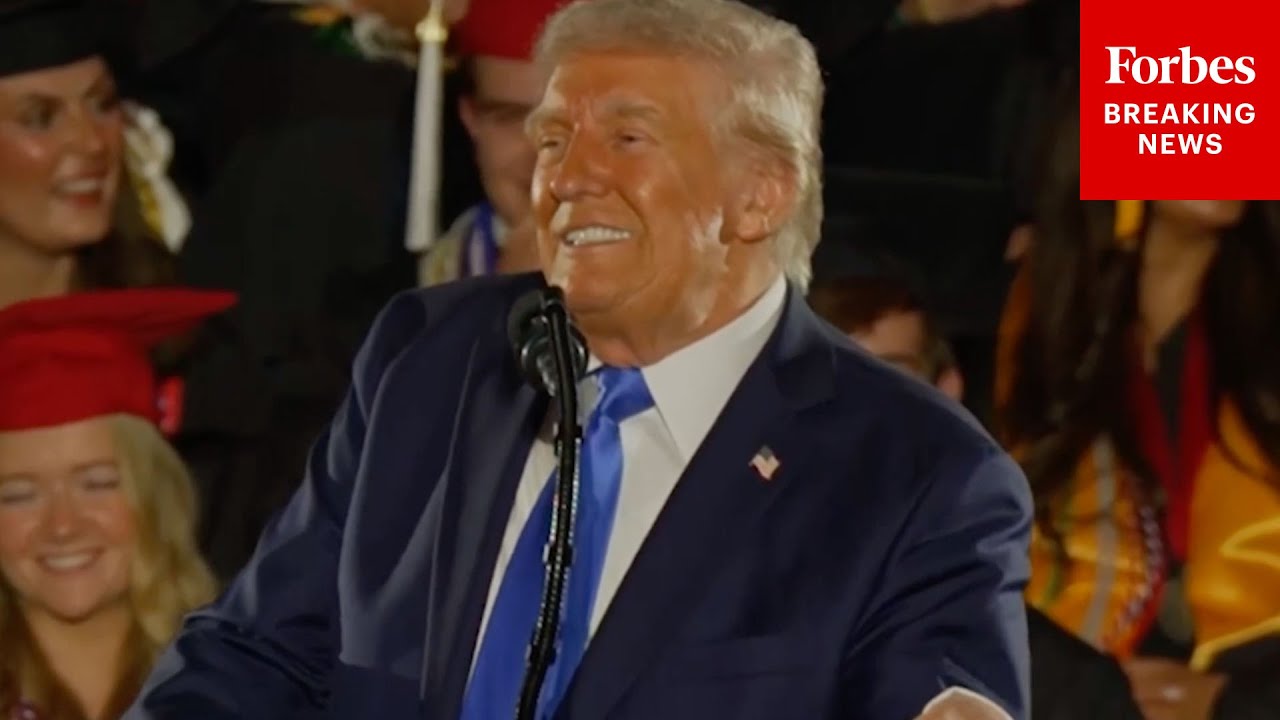 'Don't Consider Yourself A Victim': Trump Urges Alabama Graduates To Think Of Themselves As Winners