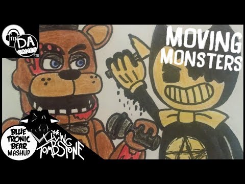 FREDDY VS BENDY - Moving Monsters MASHUP