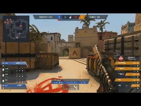 GAMBIT YNG vs. BUDAPEST FIVE, bo1 - Group A - Malta Vibes Week 4
