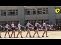 初中女生体育祭
