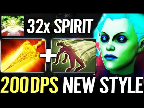 🔥 Master Death Prophet Radiance 1st ITEM — NEW STYLE Offlane 200 DPS 32x Spirits Exorcism Dota 2 Pro