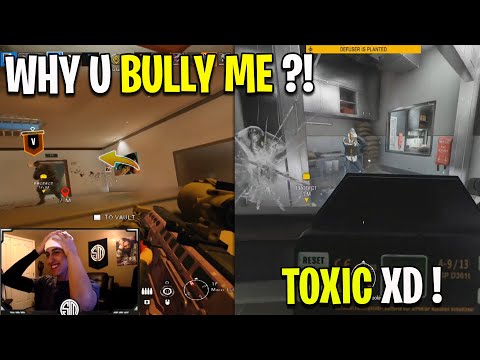 Toxic Blitz Plays in EU League by Pengu | When Beaulo Bullies KingGeorge !! - Rainbow Six Siege