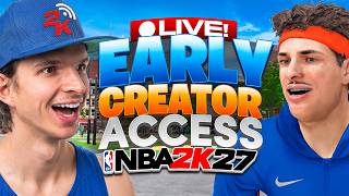 🟦 NBA2K27 EARLY ACCESS 🟦 #1 BUTTON SHOOTER 🟦 TESTING EVERYTHING 🟦 DTG x NSG