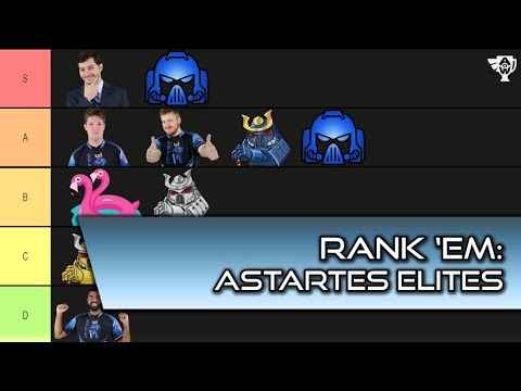 Top Players rank Space Marine Elite choices! (Tier List)