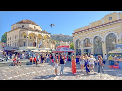 ATHENS GREECE 🇬🇷 SEPTEMBER 2025 — ACROPOLIS WALKING TOUR 4K HDR
