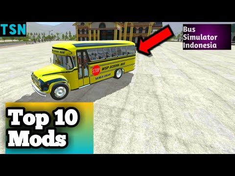 Top 10 Mods|May/Mei 2019|Bus Simulator Indonesia (BUSSID)