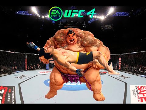 🐯Bruce Lee vs Evil Sumo - Tiger Fight🐯