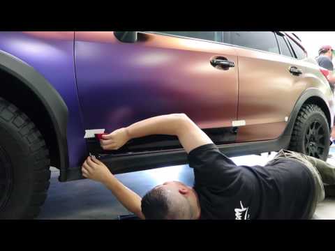 Rocker Panel Vinyl Install