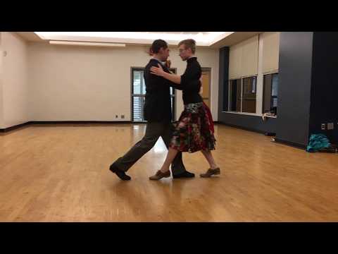 Tango Lesson 4 Spring 2018 (Impulse turn with an Enrosque)