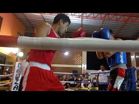 Omar Calderon (esq roja) Vs Jason Castro (esq Azul)