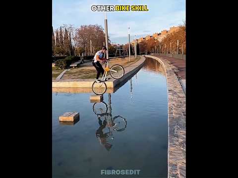 other bike skill vs last one ☠️| #viral #troll #trolledit