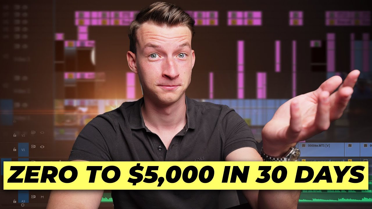 How I would make money video editing if i had to start over...