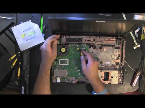HP 620 take apart video, disassemble, how to open disassembly