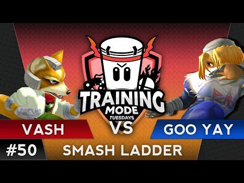 TMT 50 - Vash (Fox) VS Goo yaY (Sheik) - SSBM Smash Ladder - Melee