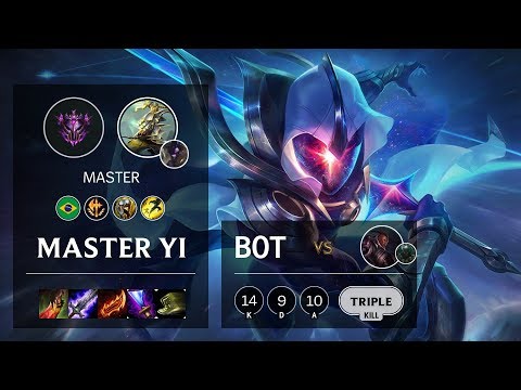 Master Yi Bot vs Lucian - BR Master Patch 10.11