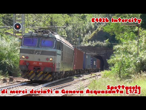 Spettacolo di merci deviati a Genova Acquasanta [1/2]