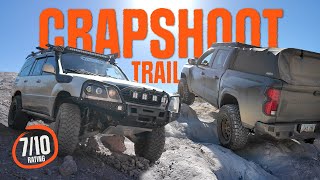 2023 Chevy Colorado Off-road with a Lexus LAND CRUISER on CRAPSHOOT