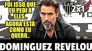 NÃO SEGUROU! OLHA A REVELAÇÃO QUE EDUARDO DOMINGUEZ FEZ APÓS ATLETICO 2 X 1 ATHLETICO PR