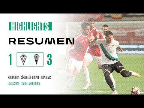 Resumen Real Murcia - Córdoba CF (1-3)