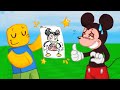 MICKEY Plays ROBLOX DRAW ME
