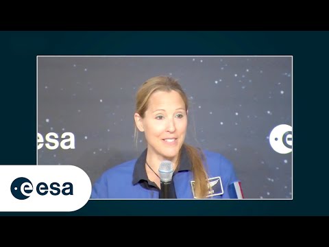 Press conference with ESA astronaut Sophie Adenot