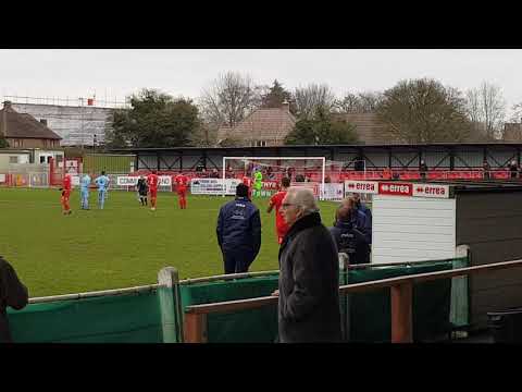 Dec 26th 2018. Merthyr Penalty vs Frome Town