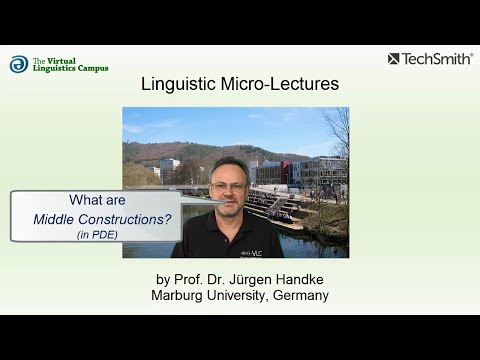 Syn 016 Linguistic Micro Lectures Middle Constructions