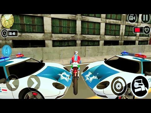 Motorcycle Escape Police Chase Motorcycle VS Police Car 2019 Android Game play #2
