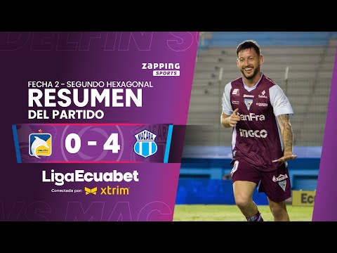 Delfín SC 0 - 4 Macará / Fecha 2 - Segundo Hexagonal  / Liga Ecuabet conectada por Xtrim