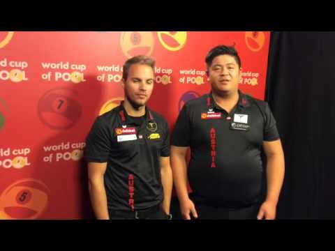 Dafabet World Cup of Pool 2015: Austria beat Peru 7-5