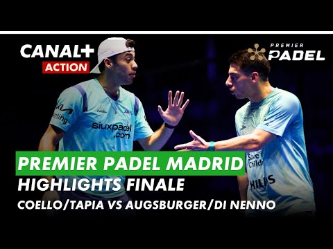 Premier Padel Madrid Highlights | Finale mannen | Coello/Tapia vs Augsburger/Di Nenno