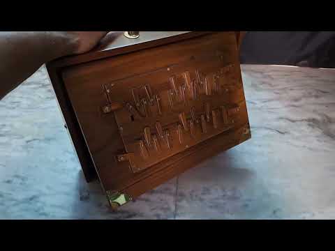 2 Octave Shruti Box Handmade Teak Wood Drone Instrument 440Hz With Gig Bag image 14