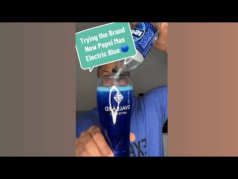 Taste Test: Trying Pepsi Max Electric Blue for the First Time!