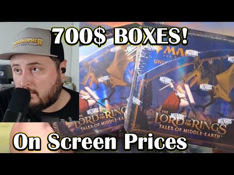 LOTR Collector Special Edition DOUBLE Opening -  MTG Lord of the Rings! 700$ Boxes!