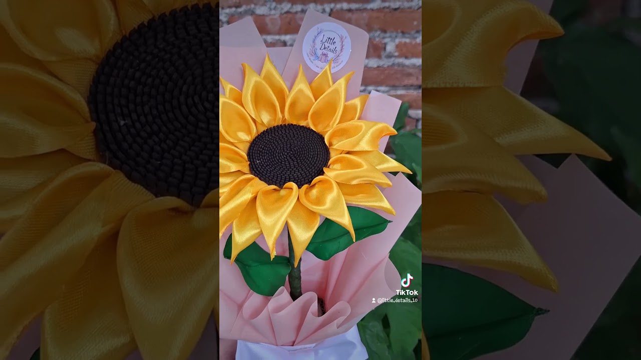 Ramo de girasol con luz 🌻 #girasol #luz #ramopersonalizado #girasolindividual #regalospersonalizados