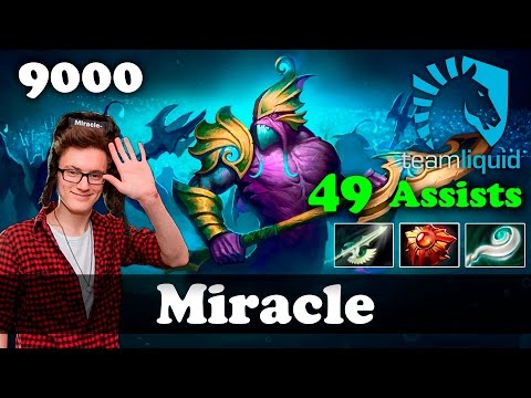 Miracle Slardar 49! Assists | 9000 MMR Dota 2