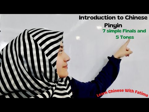 Learn Basic Chinese Easily | Introduction to 7 Simple Finals and 5 Tones | Learn Chinese With Fatima