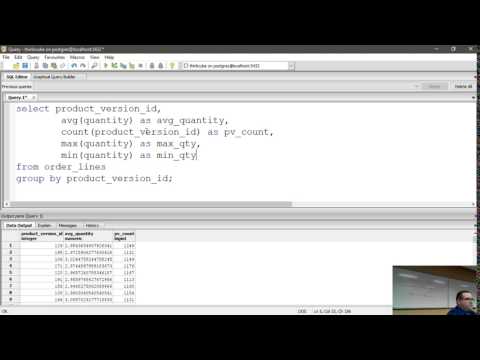 CST8215 17S - Week 8 - Aggregates and Joins